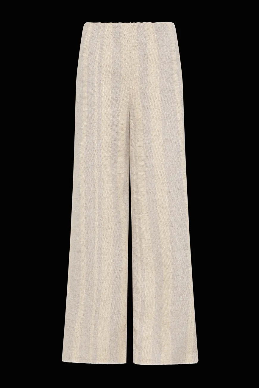 Sao Paulo Pant Sand Sky Stripe
