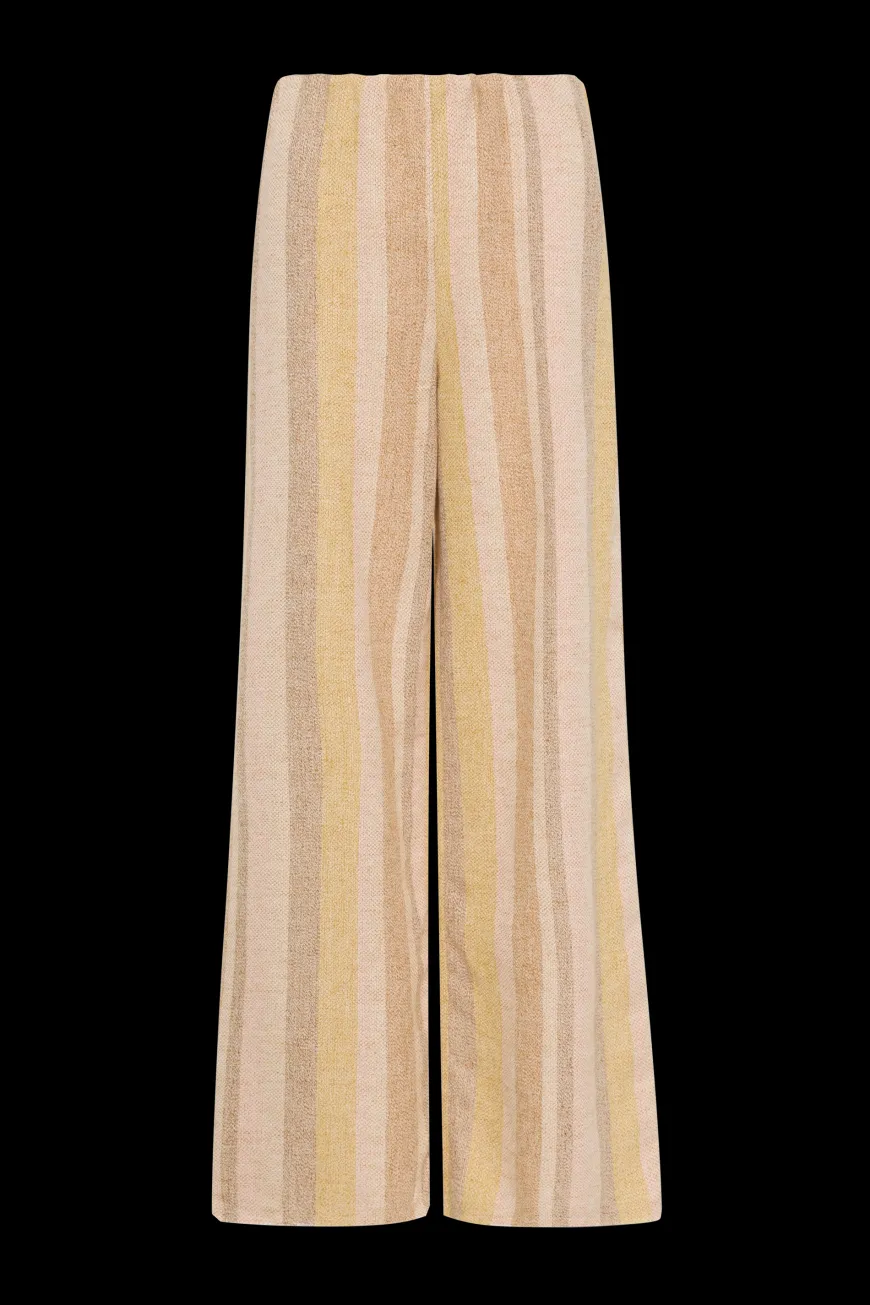 Sao Paulo Pant Terracotta Stripe