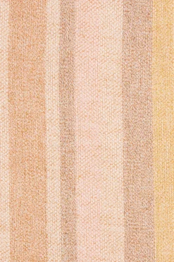 Sao Paulo Skirt Terracotta Stripe