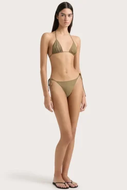 Sete Bikini Top Khaki