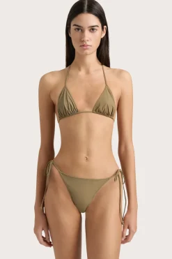 Sete Bikini Top Khaki
