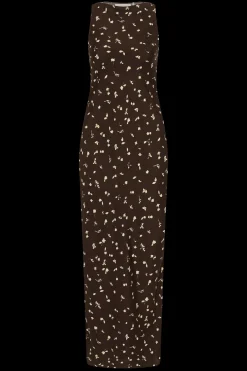 Silya Maxi Dress Clover Brown