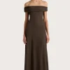Sofie Maxi Dress Chocolate Brown