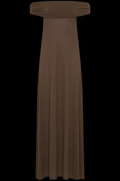 Sofie Maxi Dress Chocolate Brown