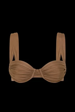 Sol Bikini Top Cocoa