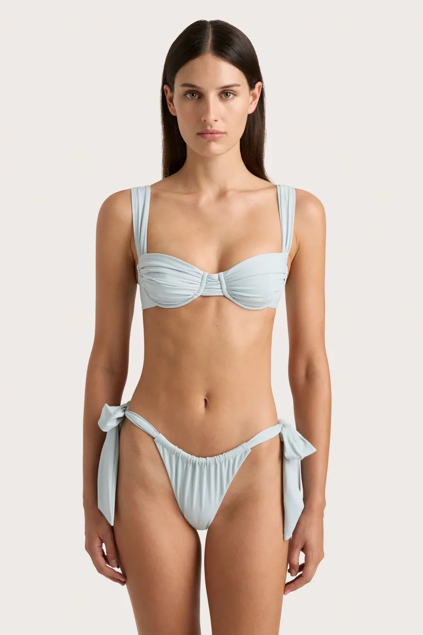Sol Bikini Top Sky Blue
