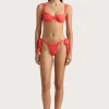 Sol Bikini Top Vermillion
