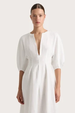Soleil Maxi Dress White