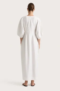 Soleil Maxi Dress White