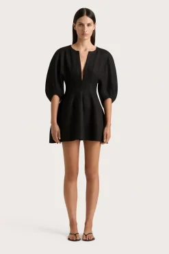 Soleil Mini Dress Black