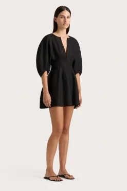 Soleil Mini Dress Black
