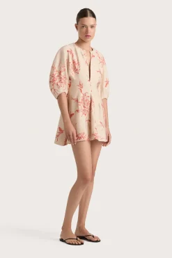 Soleil Mini Dress Leilani Vermilion