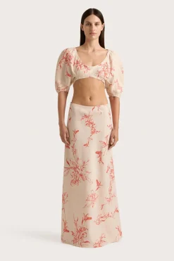 Soleil Top Leilani Vermilion