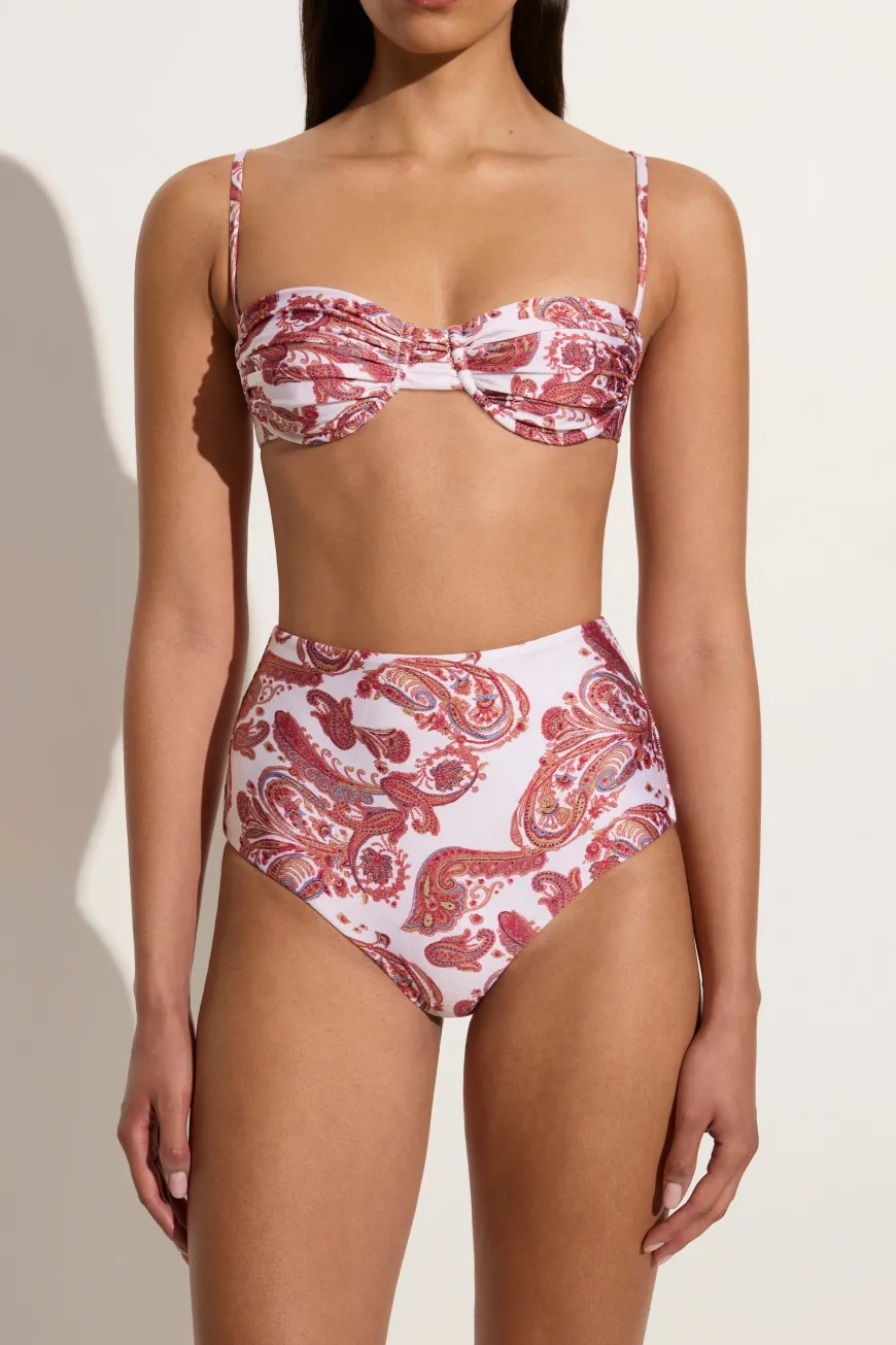 Stefania Bikini Top Alessia Paisley - Final Sale