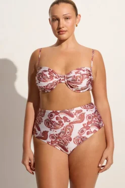 Stefania Bikini Top Alessia Paisley - Final Sale