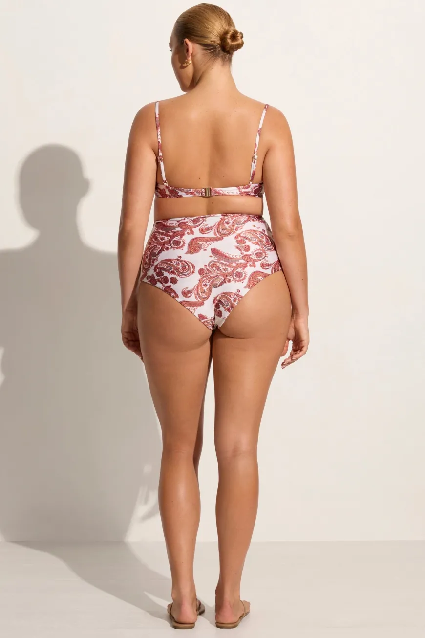 Stefania Bikini Top Alessia Paisley - Final Sale