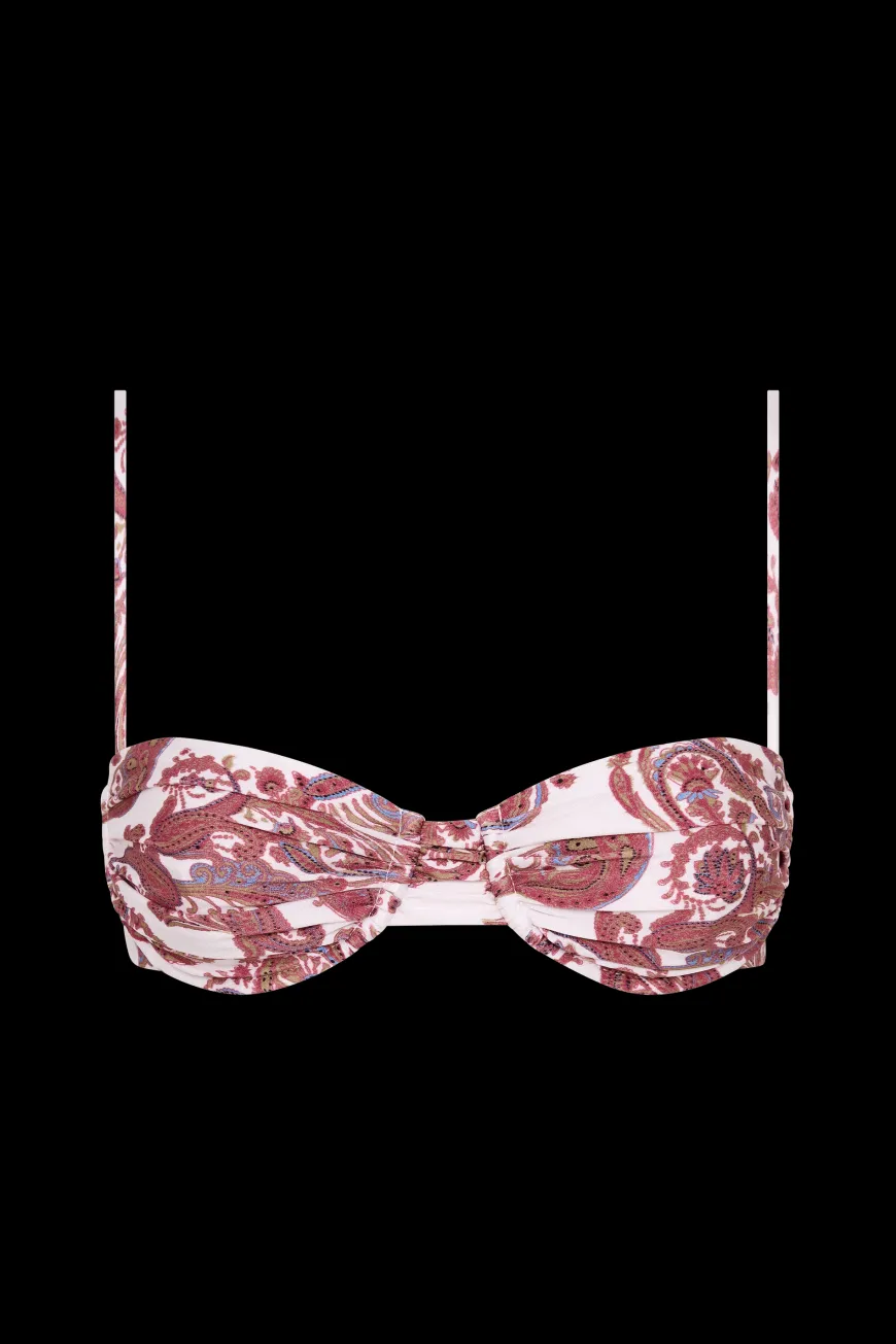 Stefania Bikini Top Alessia Paisley - Final Sale