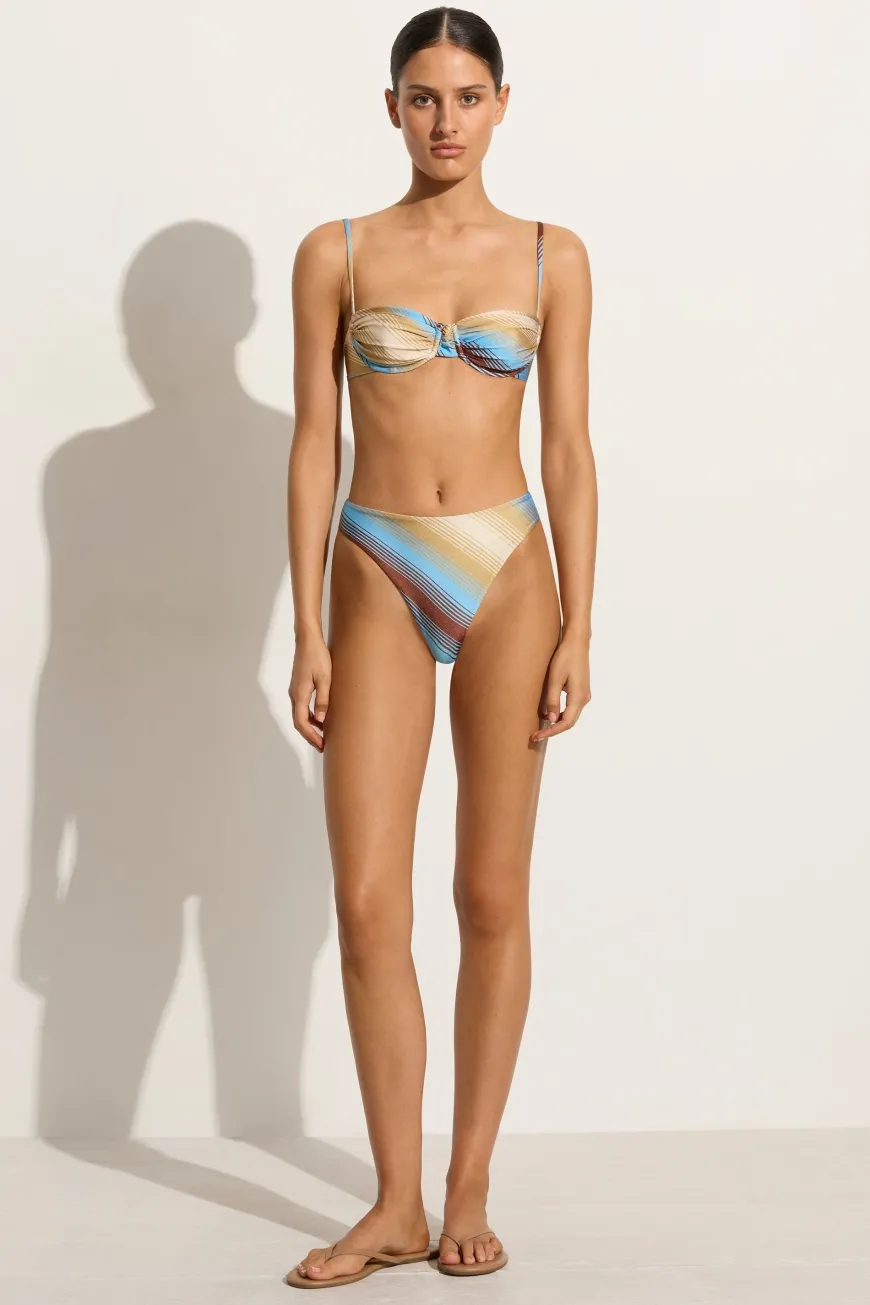 Stefania Bikini Top Cervia Stripe