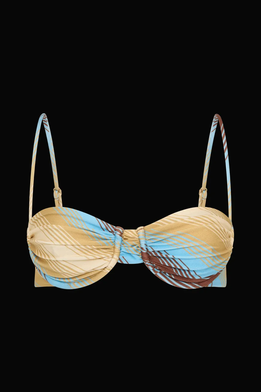 Stefania Bikini Top Cervia Stripe