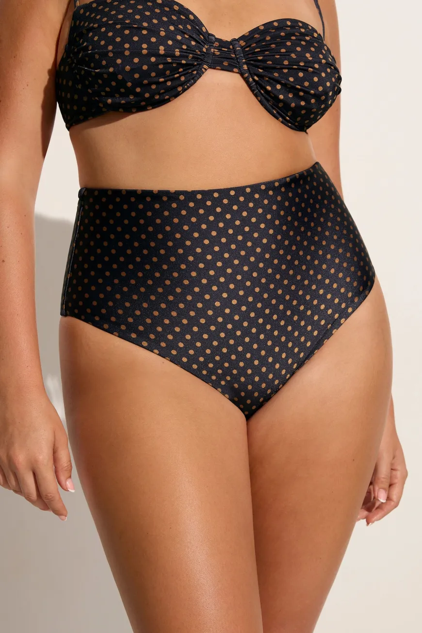 Stefania Bikini Top Ludovica Polka Dot - Final Sale