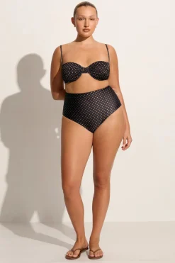 Stefania Bikini Top Ludovica Polka Dot - Final Sale