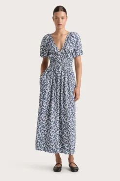 Valras Midi Dress Leilani Mid Blue