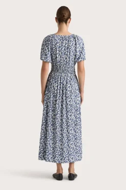 Valras Midi Dress Leilani Mid Blue