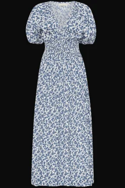 Valras Midi Dress Leilani Mid Blue