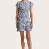 Valras Mini Dress Leilani Mid Blue