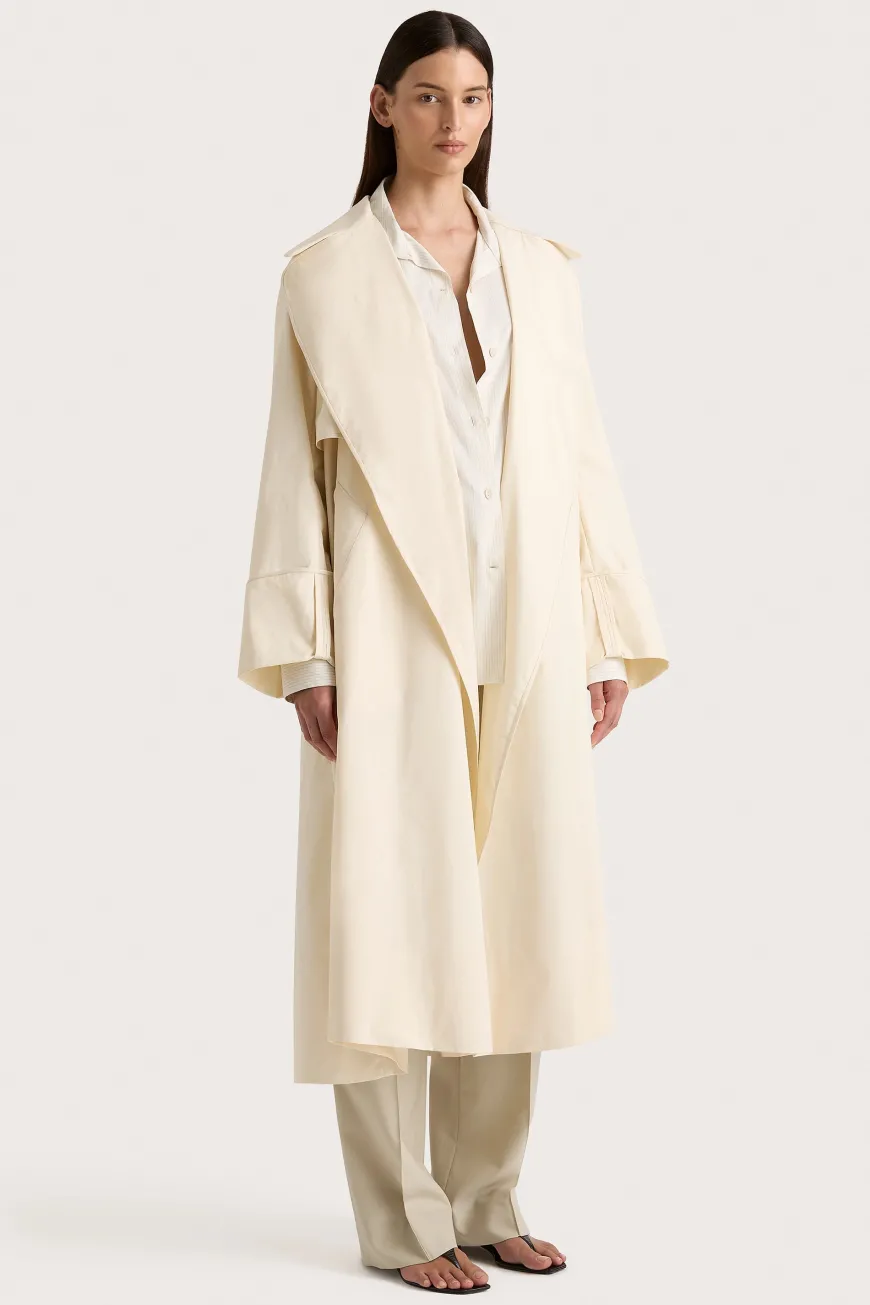 Vanze Coat Off White
