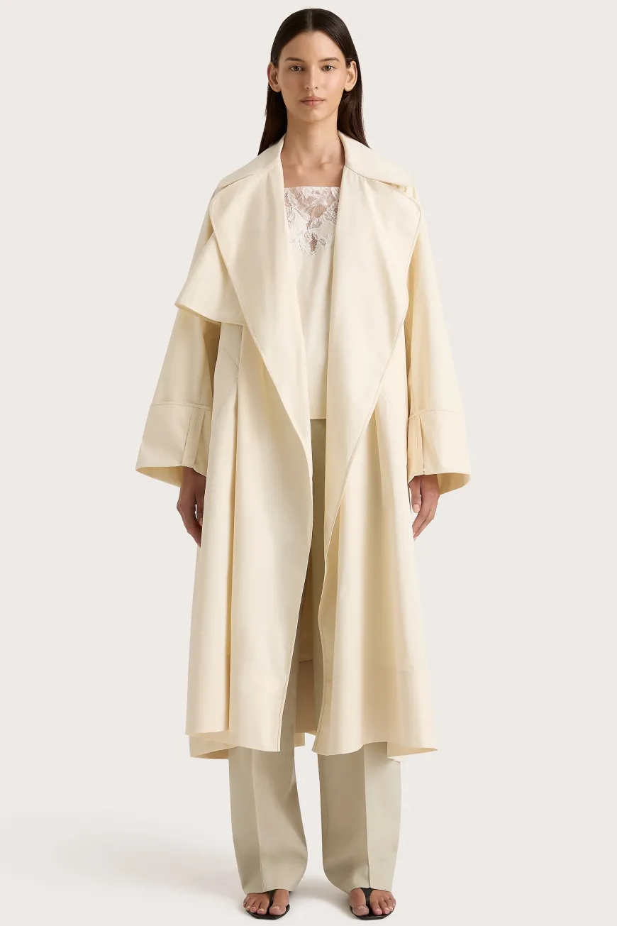 Vanze Coat Off White