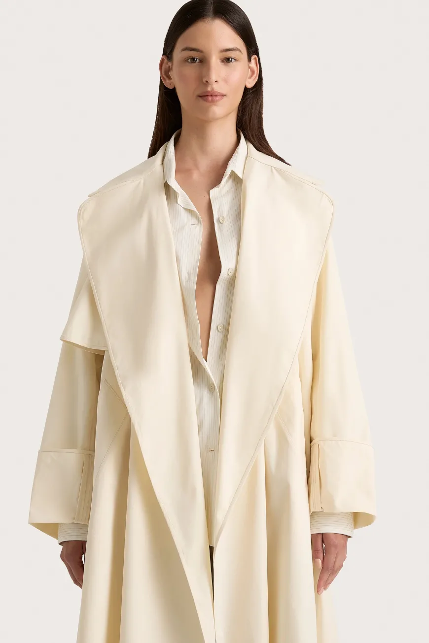 Vanze Coat Off White