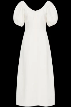 Vence Midi Dress White