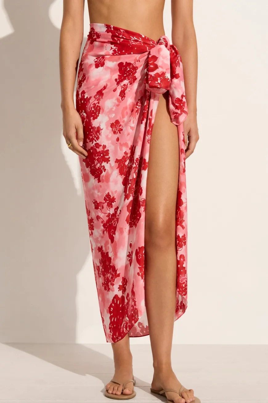Vicenza Pareo Rosella Floral - Final Sale