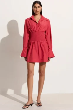 Vitinia Mini Dress Crimson - Final Sale