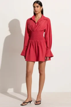 Vitinia Mini Dress Crimson - Final Sale