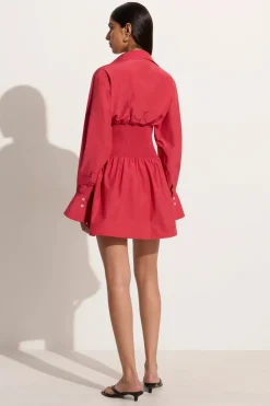 Vitinia Mini Dress Crimson - Final Sale