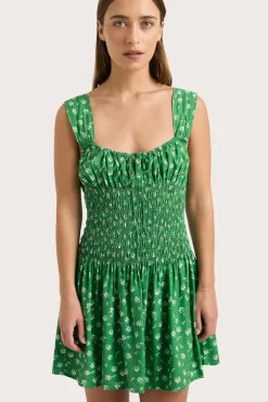 Yerres Mini Dress Green