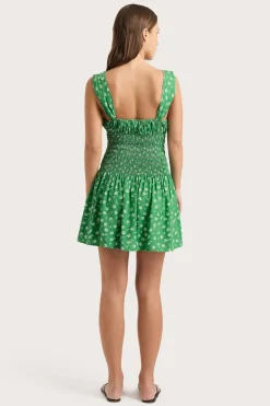 Yerres Mini Dress Green