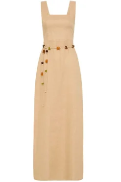 Zana Midi Dress Sand - Final Sale