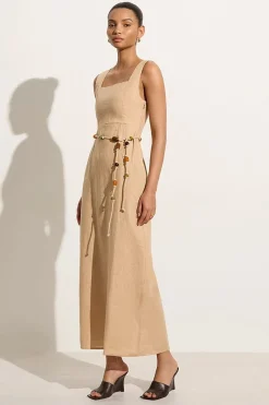 Zana Midi Dress Sand - Final Sale