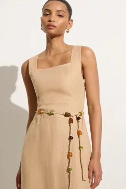 Zana Midi Dress Sand - Final Sale