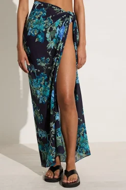 Zinnia Pareo Escala Floral Navy (Exclusive) - Final Sale